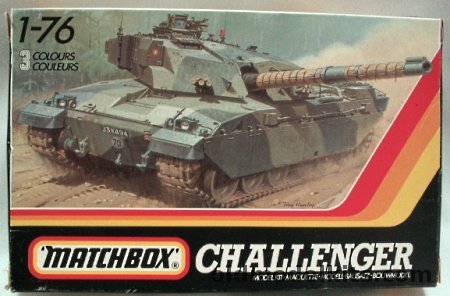 Matchbox 1/76 Challenger Main Battle Tank, PK178 plastic model kit